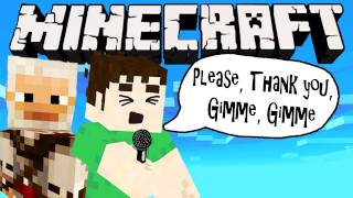 Minecraft  PLEASE THANK YOU SONG [upl. by Hillell]