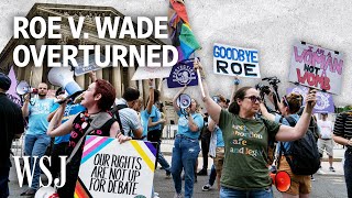 What Overturning Roe v Wade Means for Abortion Access in the US  WSJ [upl. by Soelch233]