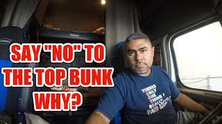 Truck Top or Bottom Bunk Where and Why  A MUST WATCH [upl. by Ahsitniuq595]