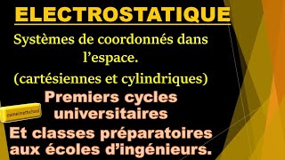 Systèmes de coordonnées dans lespace Cartésiennes et cylindriques [upl. by Barcus]