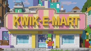 Minecraft Springfield KwikEMart  Teil 3  Fertigstellung amp Tour [upl. by Ayerdna]