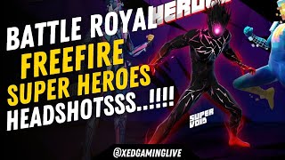 Battle Royal Free Fire  Grandmaster  ff live  XED GAMING LIVE [upl. by Nisen]