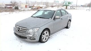 2008 МерседесБенц C200 kompressor Обзор интерьер экстерьер [upl. by Kippy]