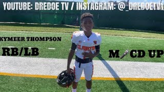 Clairton Bears Kymeer Thompson Mic’d Up 10U • Clairton Vs Sto Rox • 9  2  23 [upl. by Ynaffi432]