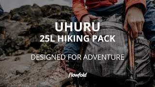 Flowfold Uhuru Hiking Pack  Designed For Adventure [upl. by Prichard]