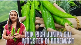 Inik Rich First Time Nampak Cili Monster [upl. by Hultgren]