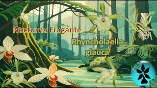 Nocturna Fragante  Laelia con pico  Rhyncholaelia glauca [upl. by Drofdarb]