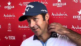 Estrella Damm NA Andalucía Masters 2024  Declaraciones del subcampeón Jorge Campillo 4ª Ronda [upl. by Scot]