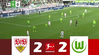 VfB Stuttgart gegen VfL Wolfsburg 22  Bundesliga 202425  Spielen Höhepunkte [upl. by Karla]