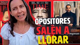 Sonia Lazo molesta con Bukele por Salir Revista TIME [upl. by Kepner]