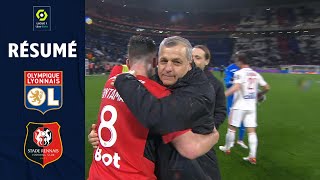 OLYMPIQUE LYONNAIS  STADE RENNAIS FC 2  4  Résumé  OL  SRFC  20212022 [upl. by Kemme905]