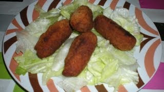 Croquetas de pollo a last [upl. by Eisaj86]