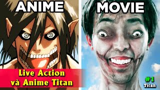 27 chỗ khác nhau Phim Live Action và Anime Titan Khổng Lồ [upl. by Lyret128]