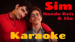 Karaoke  Sim  Nando Reis amp Jão [upl. by Dolores]