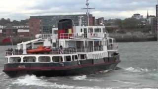 Sony DSC HX100v Mersey Ferry MV Snowdrop full HD original camera footage  1080P 50P [upl. by Brezin]