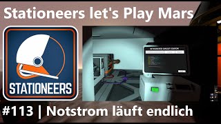 Mars lets play 113 – Notstrom läuft endlich  Stationeers [upl. by Boyer]