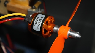 A2212 Aliexpress brushless motor test 1400Kv [upl. by Ylremik]