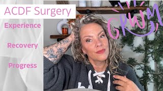 Anterior Cervical Discectomy Fusion  My Experience at 4 months Post Op  DONT Ignore Your Health [upl. by Longawa]