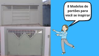 Oito modelos de portões [upl. by Ahcarb423]