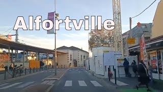 Alfortville 4K Driving French region [upl. by Toomin]