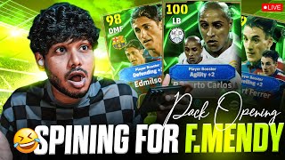 SPINNING FOR FEATURED CARD MENDY 💀 eFootball LIVE 🛑 efootball live [upl. by Cardew]