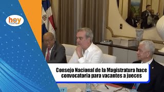 Consejo Nacional de la Magistratura hace convocatoria para vacantes a jueces [upl. by Ahrens869]