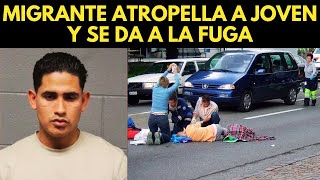 MIGRANTE ATROPELLA A JOVEN Y SE DA A LA FUGA quot¡ME QUITARON A MI HIJOquot [upl. by Richardson]