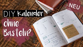 DIY Kalender ohne Basteln Fertiger KreativgefühlKalender bei X17 [upl. by Baiel]