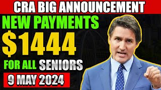 Major Announcement from CRA For low income seniors the new CPP direct payments of 1444 have been [upl. by Theresa]