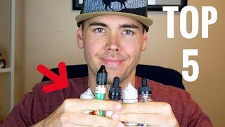 TOP 5 FAVORITE NICOTINE SALT ELIQUIDS [upl. by Emmalynn]