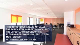 Carrongrange High School Case Study  Gerflor UK [upl. by Arihs]