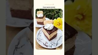 🥮 Čoko Moko Kocke Brzi recept za čokoladni kolač 🍫✨ hrana food cake [upl. by Enniroc789]