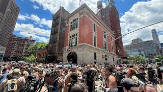 Ghostbusters Day 40th Anniversary At The Ghostbusters Firehouse In New York City Was A CRAZY PARTY [upl. by Ferdinanda366]