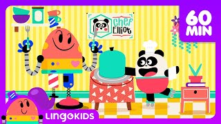 THE BEST OF BABY BOT 🚀 🤖 Educational Cartoons Compilation  Lingokids [upl. by Winograd]