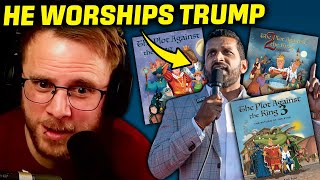 Trumps New Qanon FBI Director Wrote Childrens Books About quotKING DONALDquot [upl. by Ardnwahsal]