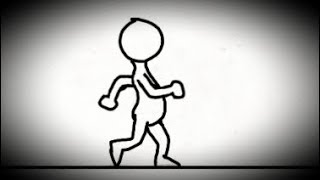 How to make simple animation  walk cycle flipaclip [upl. by Arondell850]