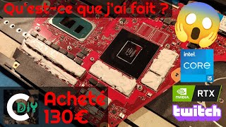 PC Changement pad thermique par de la K5Pro Tuf FX516P RTX 3060  i5 11300H [upl. by Eleanore]