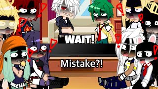 Pro heroes LOV and Parents React To Mistakes  MHABNHA  Gacha Club Life  MY AU [upl. by Ysak]