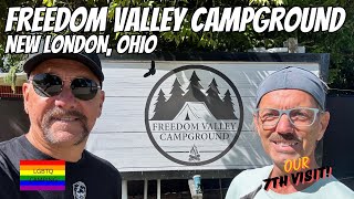 FREEDOM VALLEY CAMPGROUND  NEW LONDON OHIO  GAY CAMPGROUD [upl. by Dixon]