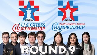 2024 US Chess Championships Round 9 [upl. by Air770]