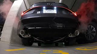 2022 Lexus IS 350 AWD F SPORT  PERFORMANCE Exhaust  Startup amp Reversing over GoPro Hero9 [upl. by Nallac]