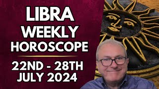 Libra Horoscope  Weekly Astrology  22nd to 28th July 2024 [upl. by Feinleib40]