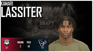 2024 NFL DRAFT Kamari Lassiter  Houston Texans [upl. by Teriann]