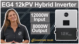 EG4 12kPV Hybrid Inverter Features Benefits and ROI Explained  12000W Input 8000W Output [upl. by Ahselef]