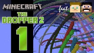 Minecraft  The Dropper 2  EP01  Feat Guude and Baj [upl. by Eniagrom]