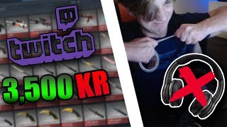 SLÅR SÖNDER HEADSET FÖR 3500KR IGEN  Twitch highlights 13 [upl. by Erdnoid]