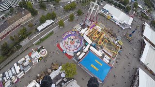 Fortress Tower  Goetzke Onride Video Cannstatter Volksfest Stuttgart 2024 [upl. by Adnoma]