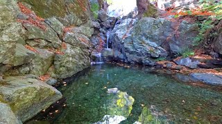 ΒΑΘΡΕΣ ΠΑΡΑΔΕΙΣΟΣ ΣΑΜΟΘΡΑΚΗ PARADISE PONDS and FALLS SAMOTHRAKI ISLAND GREECE [upl. by Ayalat]