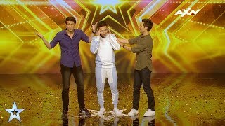 Alan and Justin on Pressing the GOLD  Asia’s Got Talent 2017 [upl. by Akinas]