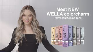 Meet WELLA colorcharm Permanent Crème Toner [upl. by Josefa]